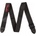 Fender 099-0662-015 Black/Red Колан за китара (0990662015)