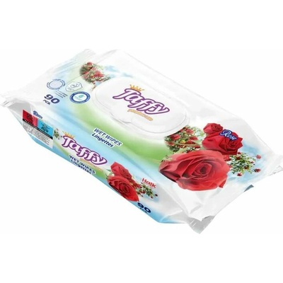 Taffy Premium Care vlhčené ubrousky ROSE 90 ks