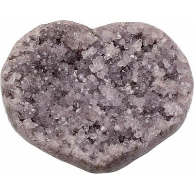 Nefertitis Ametyst drůza srdce AA kvalita 16 NF64071 - cca 11,6 x 11,3 cm, 933 g