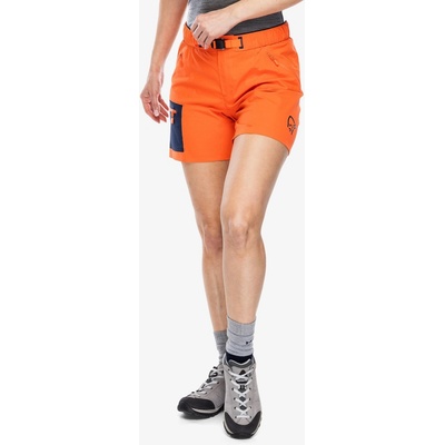 Norrona Falketind Flex1 Light shorts kraťasy dámské orange alert