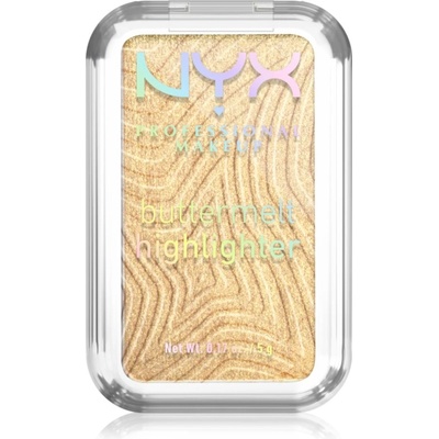 NYX Professional Makeup Buttermelt Highlighter озарител цвят butta than gold 25 5 гр