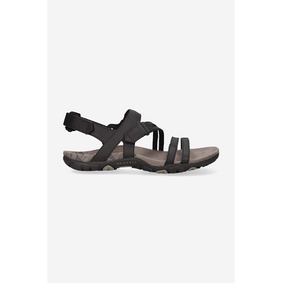 Merrell Кожени сандали Merrell в черно (J002684)