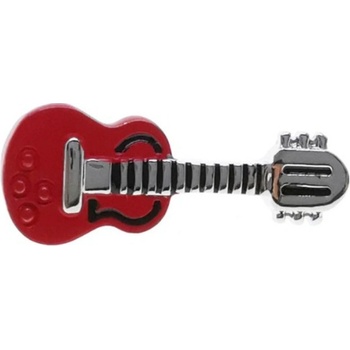 Amparo Miranda Brošňa do klopy Gitara B11C červená