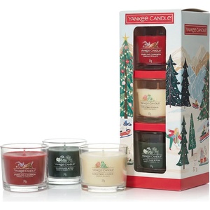 Yankee Candle 3 Mini Filled Votive Christmas Classics Set