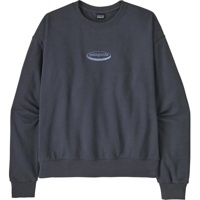 Patagonia Дамски пуловер Patagonia Women's 95 Oval Logo Daily Crew Jumper - Smolder Blue (117-3592-0212)