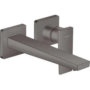 Hansgrohe Metropol - Смесител за мивка за вграждане, за двуотворен монтаж, четкан черен хром 32526340 (32526340)