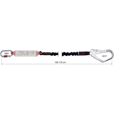 Lanyard CAMP Shock Absorber Rewind Single – Zboží Mobilmania