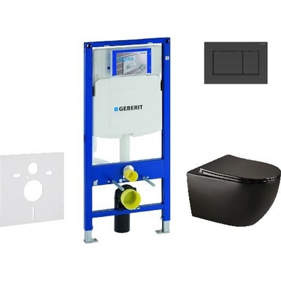 Geberit Duofix s tlačítkem Sigma30 SANI11CA5502 – Zboží Dáma