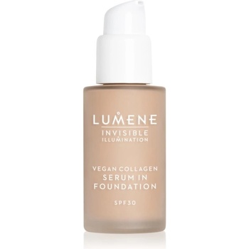 Lumene Invisible Illumination Vegan Collagen Serum in Foundation lehký make-up s vyživujícím účinkem SPF30 2 30 ml