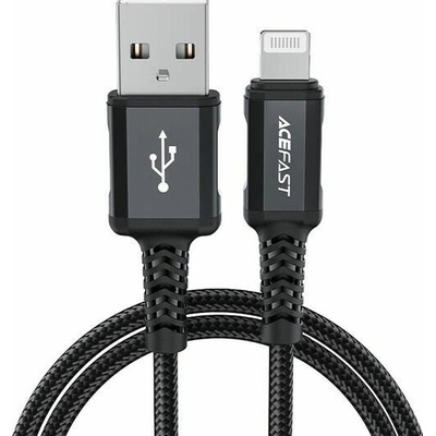 Acefast C4-02 MFI USB - Lightning, 2,4 A, 1,8m, černý