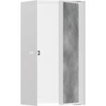 Hansgrohe XtraStoris Rock - Ниша за вграждане в стена, с вратички, 30x15x14 см, матово бяло 56088700 (56088700)