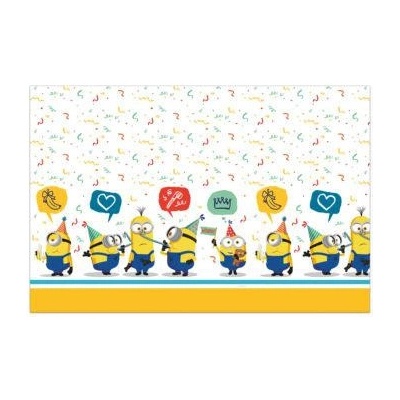 Procos Ubrus plastový Mimoni: Padouch přichází 120x180 cm