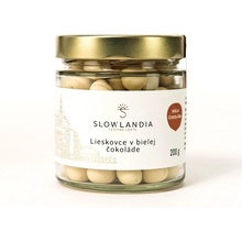 Slowlandia Lieskovce v bielej čokoláde 200 g