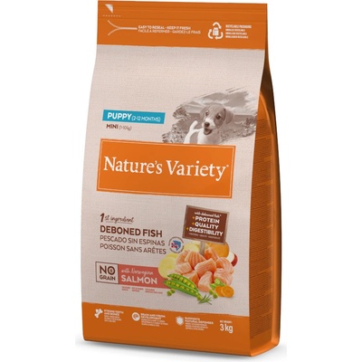 Nature's Variety No Grain Mini Puppy Salmon 3 kg