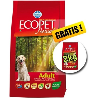 Ecopet Natural Adult Medium 12 kg