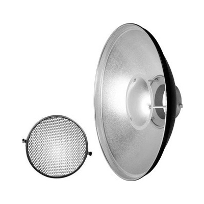 QZ-70 Beauty Dish Radar reflector biely + Voština