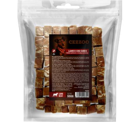 Cezzoo Lamb & Cod cubes 500 g