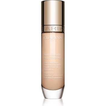 Clarins Skin Illusion Hydrating Foundation високо покривен фон дьо тен цвят 100.5W 30ml