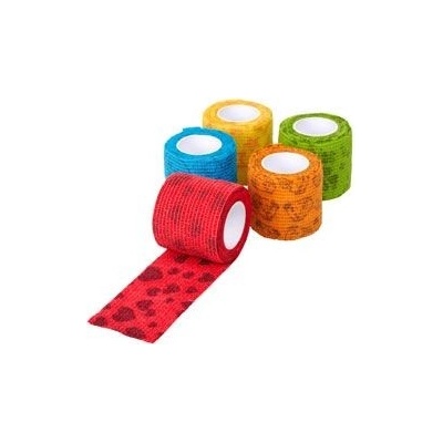 Kruuse Obinadlo elast. Fun-Flex Care Inside 5 cm x4, 5 m Mix 10 ks