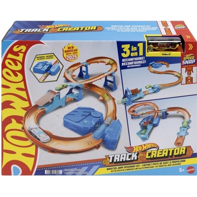 Hot Wheels Track Creatir nabušená sada s boosterem – Zboží Dáma