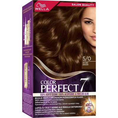WELLA Color Perfect 5/0 Světle hnědá 135 ml