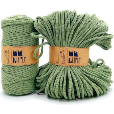 MMboutique bavlněná šňůra 6mm Salvia Varianta návinu: Přadeno
