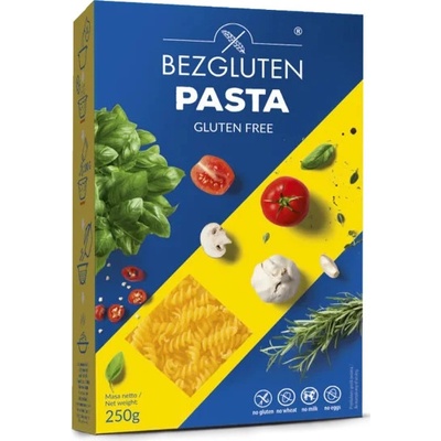 Bezgluten Těstoviny Fusilli vřetena bez lepku 250 g