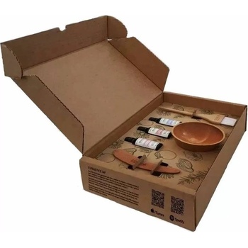 Ohanic Комплект - Масла за коса, тяло и ароматерапии, с аксесоари, 3 х 30 ml