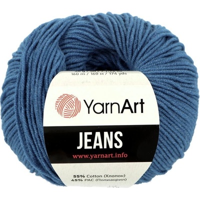 YarnArt Jeans 17 denim modrá