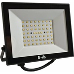 D-iL Led ПРОЖЕКТОР 50w 6500К 4300lm ip65 ЧЕРЕН d-il (3800232868129)