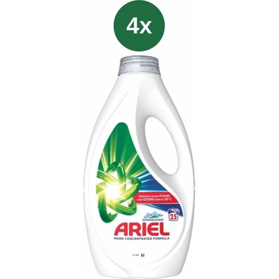 Ariel prací gel Mountain Spring 4 x 1,125 l 25 PD