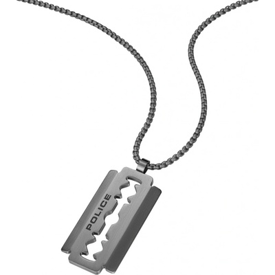 Police Pánsky oceľový náhrdelník razorblade PEAGN0005502