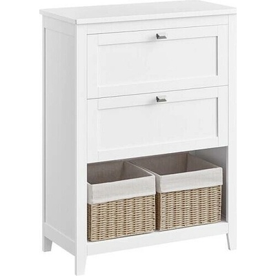 Autronic Koupelnová skříňka 60x30x80cm, mdf, bílá, AUK-E1054 WT