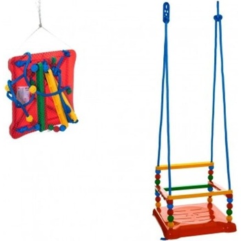 Rappa houpačka plastová červená