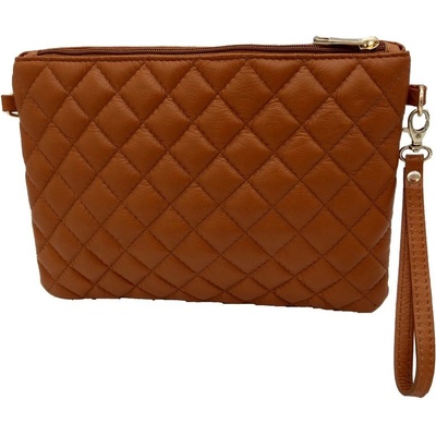 Donatella dámská kožená kabelka 230919 cognac