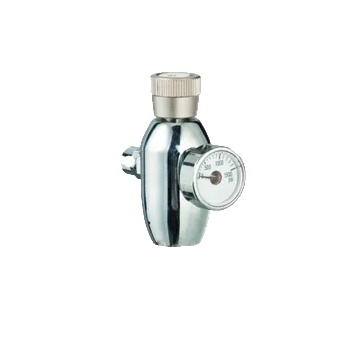 Image 1 of Мини Редуцир вентил с манометър за СО2 бутилки