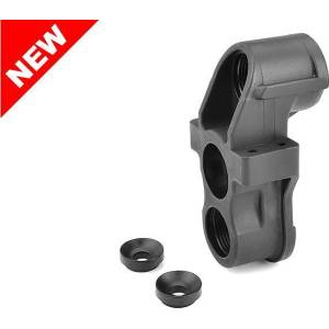 Team corally - HD Steering Block (1pc) - Pillow Ball Cup (2pcs) - Front - Composite - 1 Set C-00180-009-1 (C-00180-009-1)