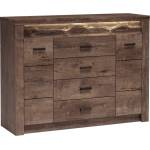 Bogdan Furniture Europe Шкаф Indianapolis I-7, тъмна пепел
