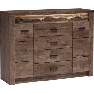 Bogdan Furniture Europe Шкаф Indianapolis I-7, тъмна пепел
