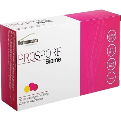 Herbamedica ProSpore Biome, 30 веге капсули, Herbamedica