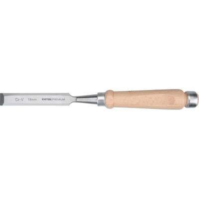 EXTOL PREMIUM dláto s bukovou rukojetí, 18mm, délka 280mm, CrV EXT8812318