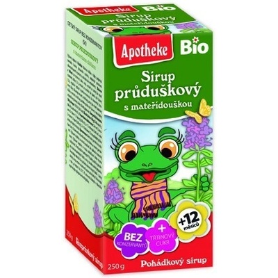 Apotheke Bio Pohádkový sirup Průduškový 250 g