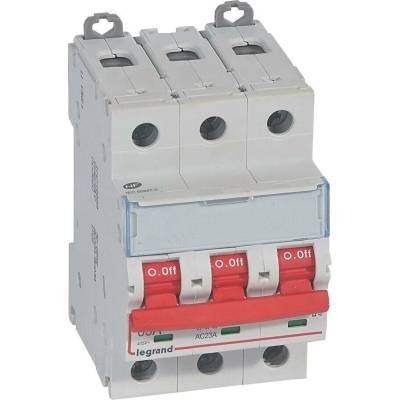 Vypínač LEGRAND DX3 3P 63A 400V SIG OV 406536