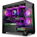 ALLRIGS Геймърски компютър ALLRIGS Sarvon Plus - RTX 5070 12GB, AMD Ryzen 7 7800X3D, 32GB DDR5, 1TB NVMe, 850W, водно охлаждане (AR-SARVON-5070-32-1T)