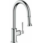 Hansgrohe Кухненски смесител Hansgrohe Axor Montreux 180 с издърпващ се душ (16581800)