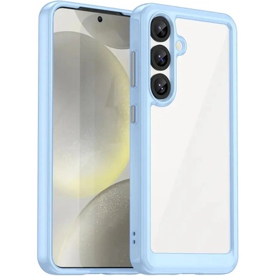 HQWear Кейс Outer Space с гел рамка за Samsung Galaxy S25 - син (5907769367830)