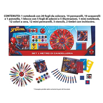 Image 1 of Disney - SPIDERMAN рисувателен комплект 1 м