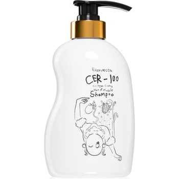 Image 1 of Elizavecca Cer-100 Collagen Coating Hair Muscle Shampoo дълбоко почистващ шампоан с колаген 500ml