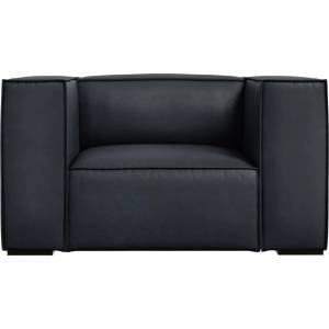Windsor & Co Sofas Тъмносиньо кожено кресло Madame - Windsor & Co Sofas (WIN_ARM_71_F1_MADAME4)