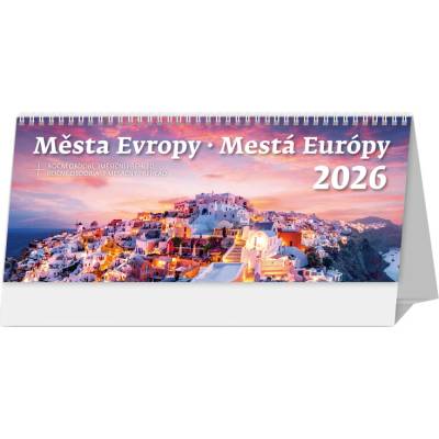 Helma stolný Mestá Európy/Mesta Európy 30,1 × 15 cm 2026